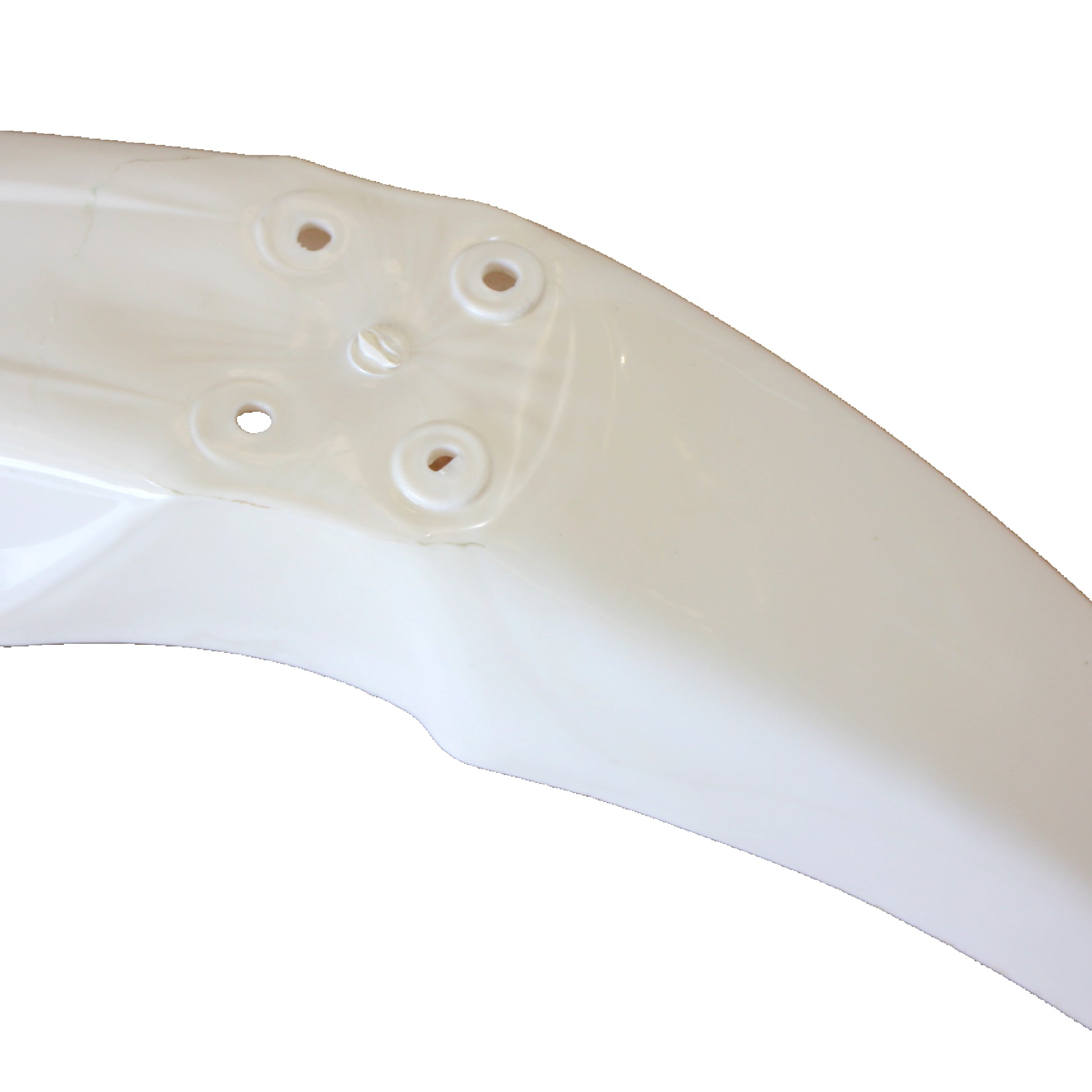 WHITE Plastic Front Wheel Mud Guard Fender CRF 250CC Style PIT Trail Dirt Bike