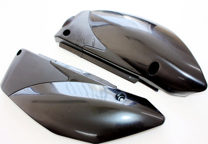 BLACK Plastics Guard Fairing Fender Kit TTR110 140cc 150cc PIT PRO Dirt Bike