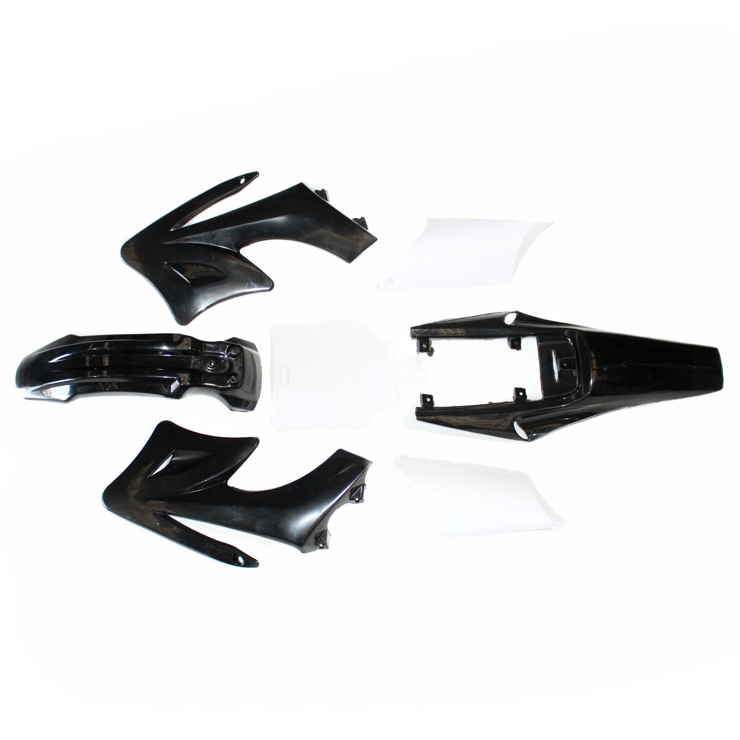 BLACK APOLLO ORION Plastics Guard Fender Fairing 125cc 250cc PIT PRO Dirt Bike