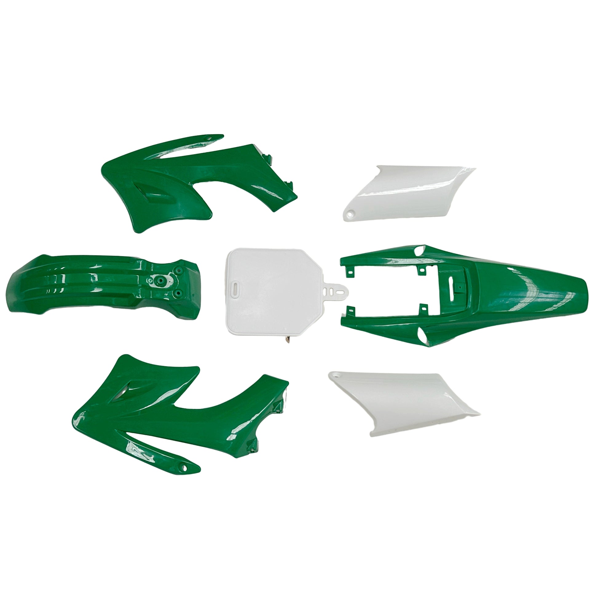 GREEN APOLLO ORION Plastics Guard Fender Fairing 125cc 250cc PIT PRO Dirt Bike