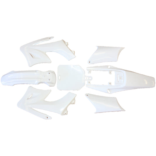 WHITE APOLLO ORION Plastics Guard Fender Fairing 125cc 250cc PIT PRO Dirt Bike