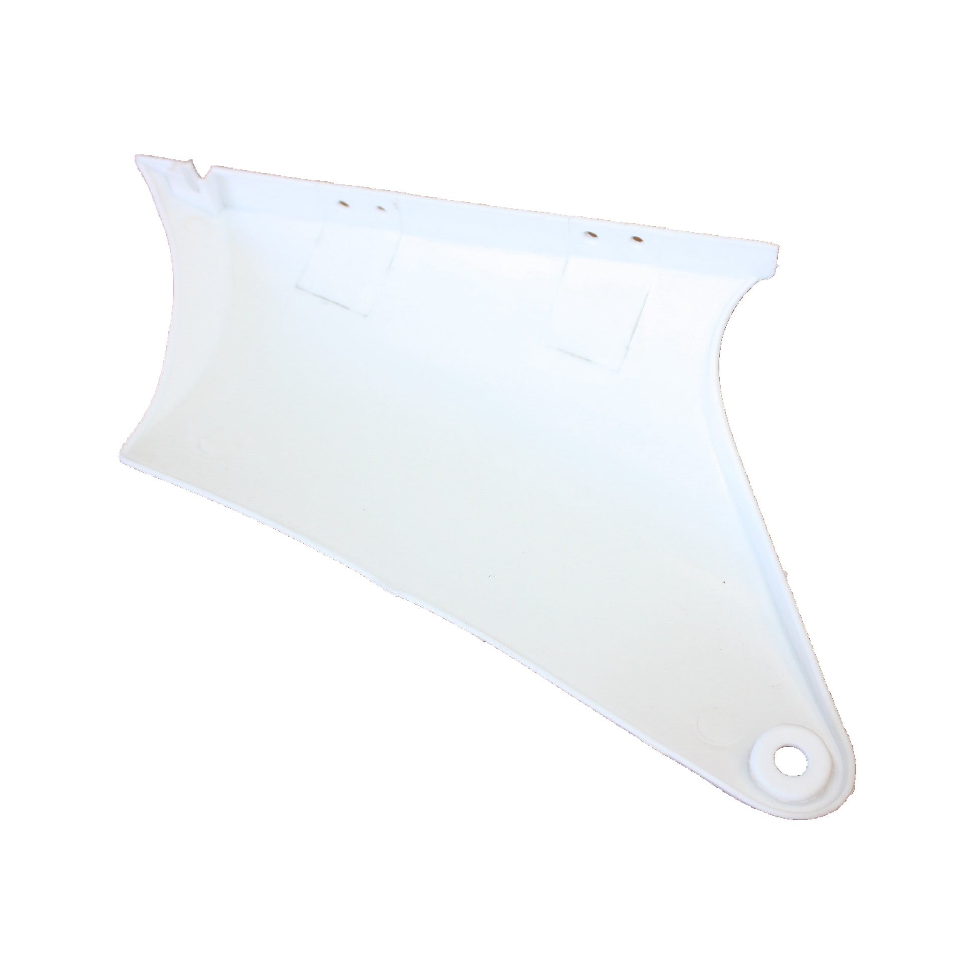 White Plastic Rear Right Side Number Guard Fender APOLLO ORION PIT PRO Dirt Bike