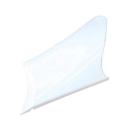 White Plastic Rear Right Side Number Guard Fender APOLLO ORION PIT PRO Dirt Bike