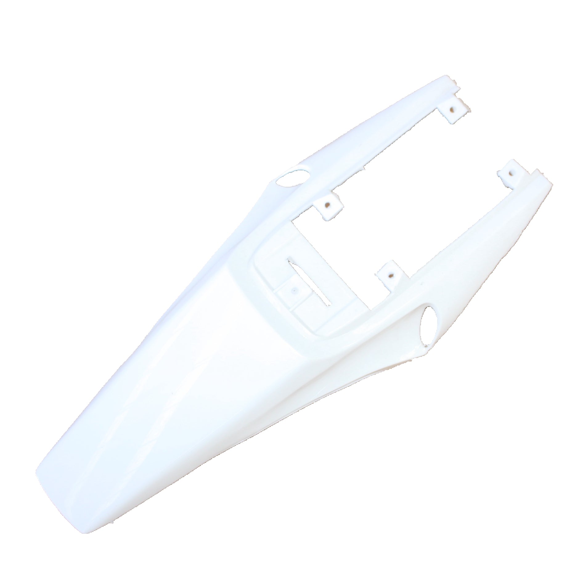 WHITE Plastic Rear Tail Mud Guard Fender APOLLO ORION Style 250CC PIT Dirt Bike