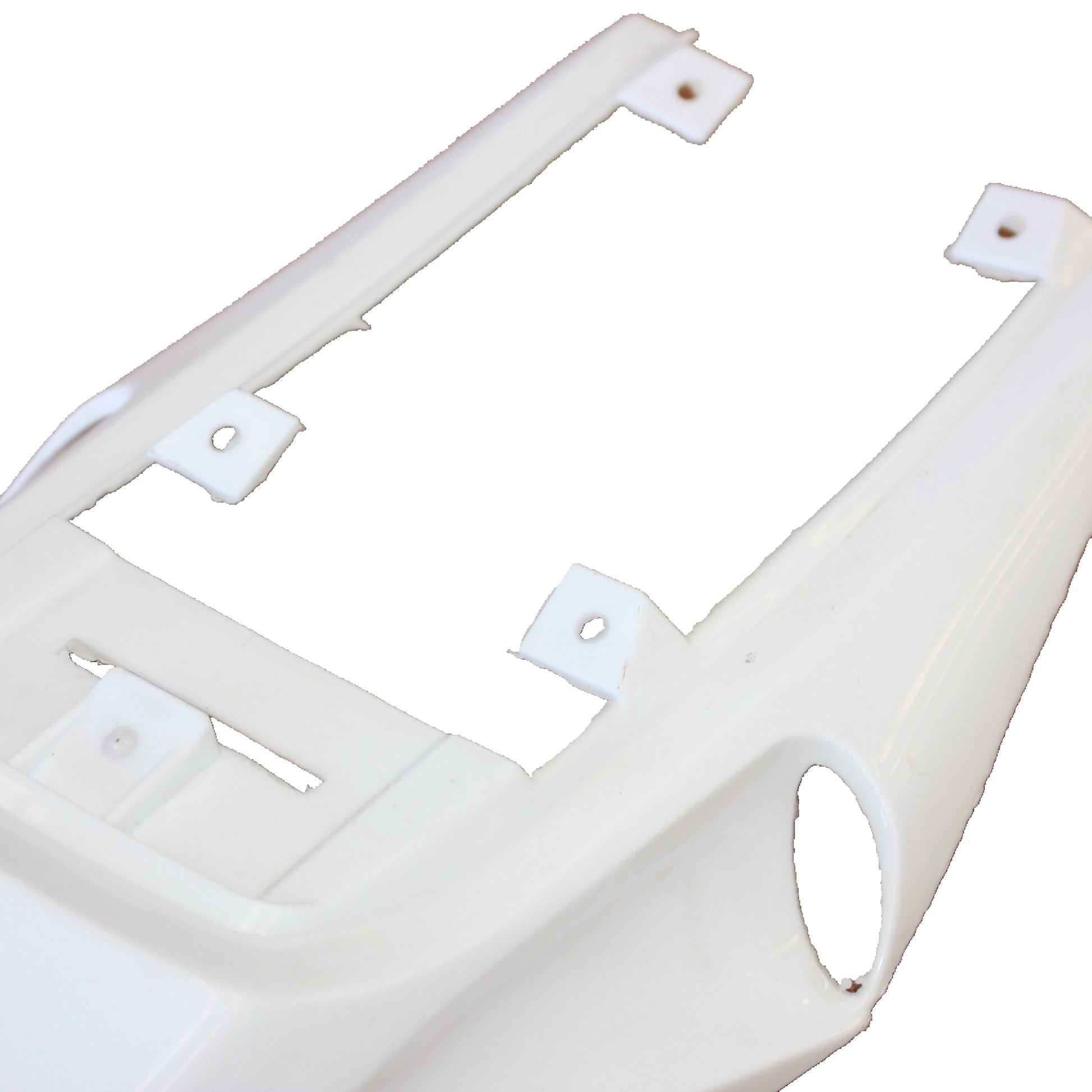 WHITE Plastic Rear Tail Mud Guard Fender APOLLO ORION Style 250CC PIT Dirt Bike