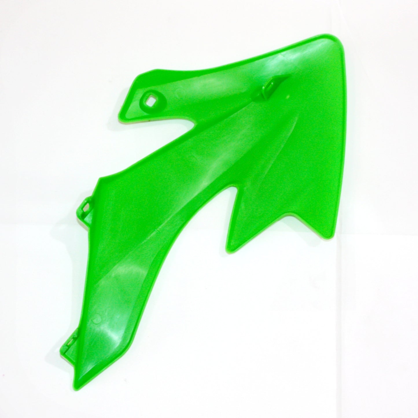 Green Plastic Front LEFT Tank Side Guard Fender CRF50 Style PIT Trail Dirt Bike