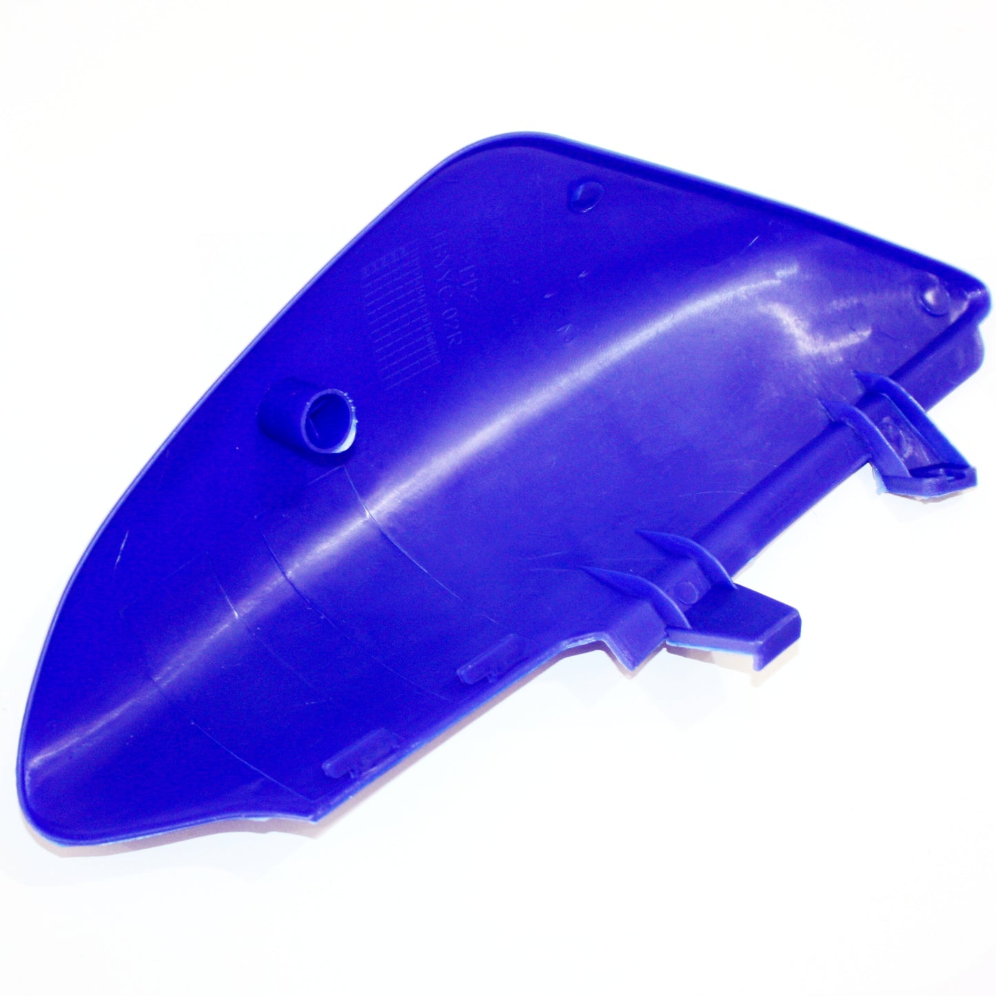 Blue Plastic muffler Side NO Guard Fender CRF50 Style PIT PRO Trail Dirt Bike