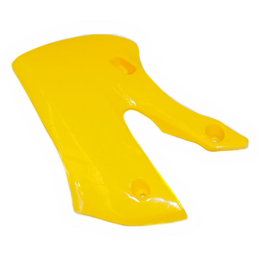 Yellow Plastic Front RIGHT TankSide Guard Fender KLX110Style PIT Trail Dirt Bike