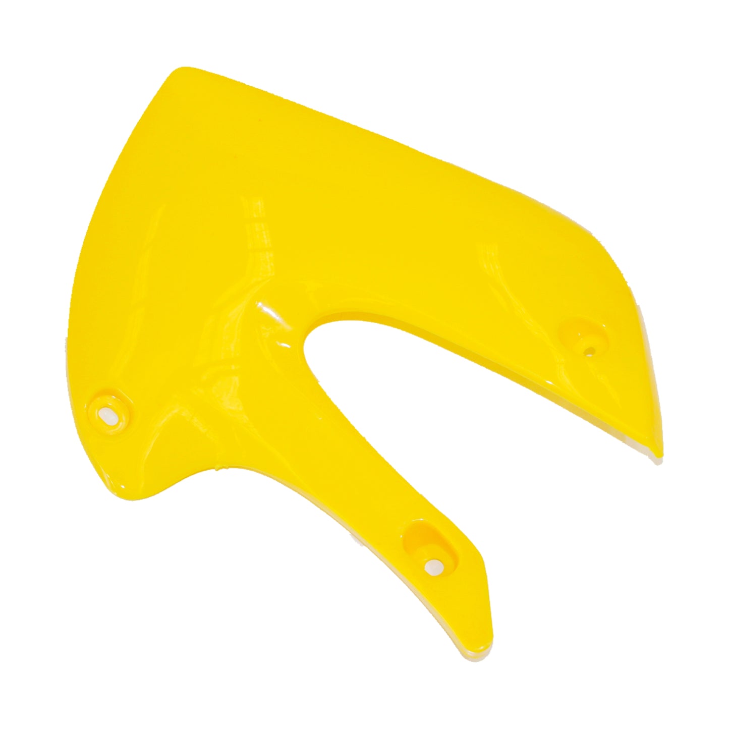 Yellow Plastic Front LEFT Tank Side Guard Fender KLX110Style PIT Trail Dirt Bike