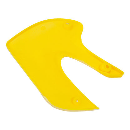 Yellow Plastic Front LEFT Tank Side Guard Fender KLX110Style PIT Trail Dirt Bike