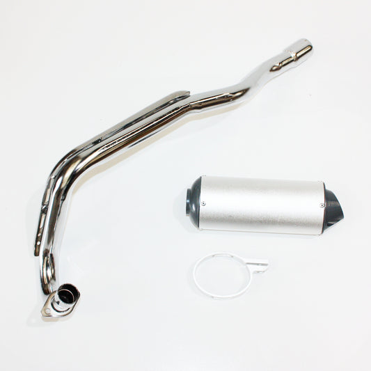 Bigbore Exhaust Pipe+ 38mm Muffle 125cc 140cc 150cc 160cc PITPRO Trial Dirt Bike