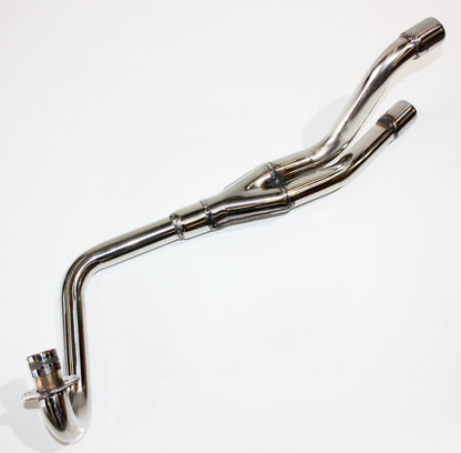 Twin Bigbore Exhaust Pipe + Mufflers 125cc 150cc 160cc PITPRO TRAIL DIRT BIKE