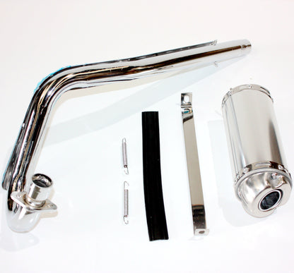 Bigbore Exhaust Pipe + 32mm Muffler System 150cc 160cc PIT PRO Trail Dirt Bike