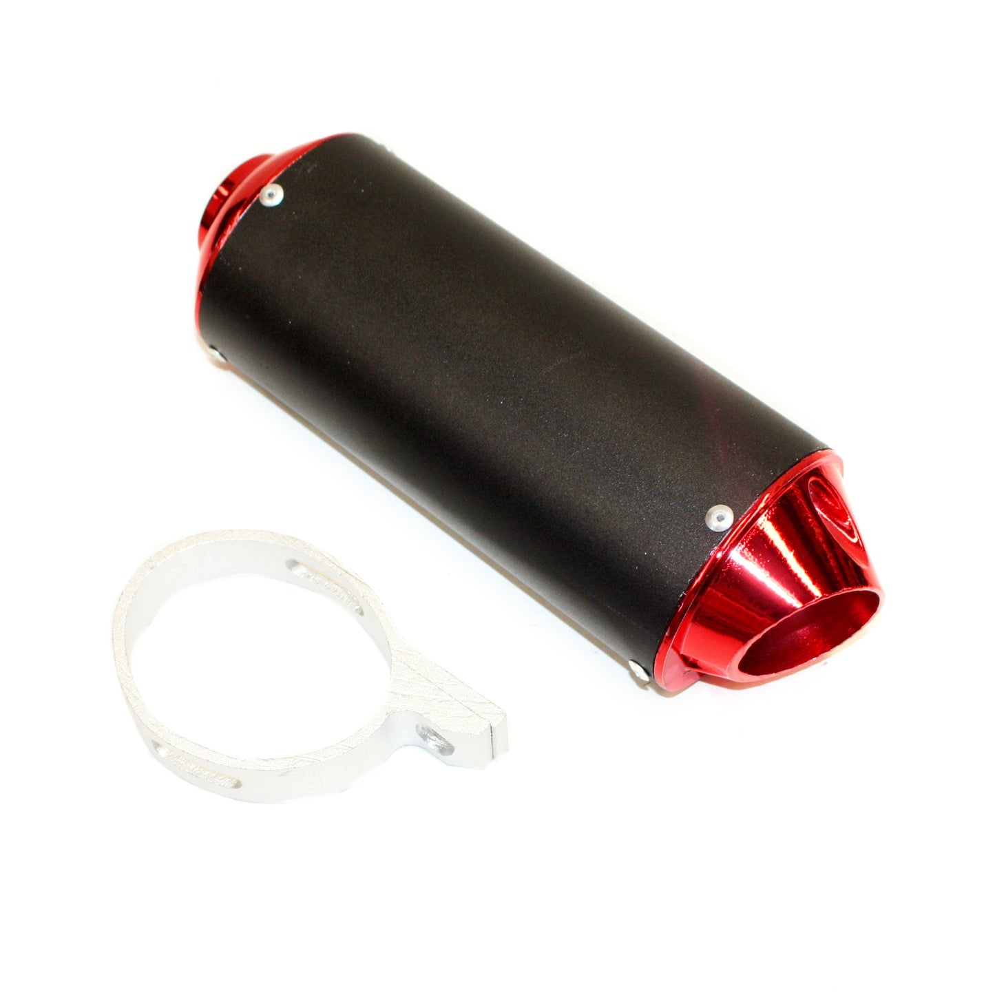 Twin Bigbore Exhaust Pipe + RED Muffler 125cc 150cc 160cc PITPRO TRAIL DIRT BIKE