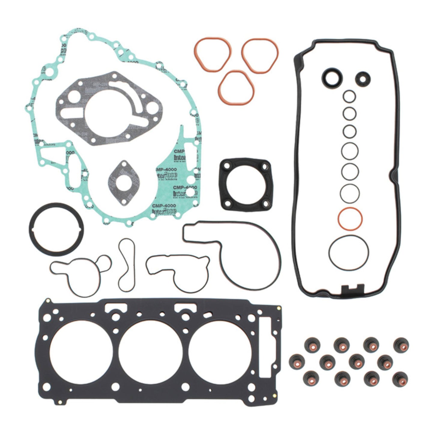 PWC VERTEX COMPLETE GASKET KIT WITH OIL SEALS 611214