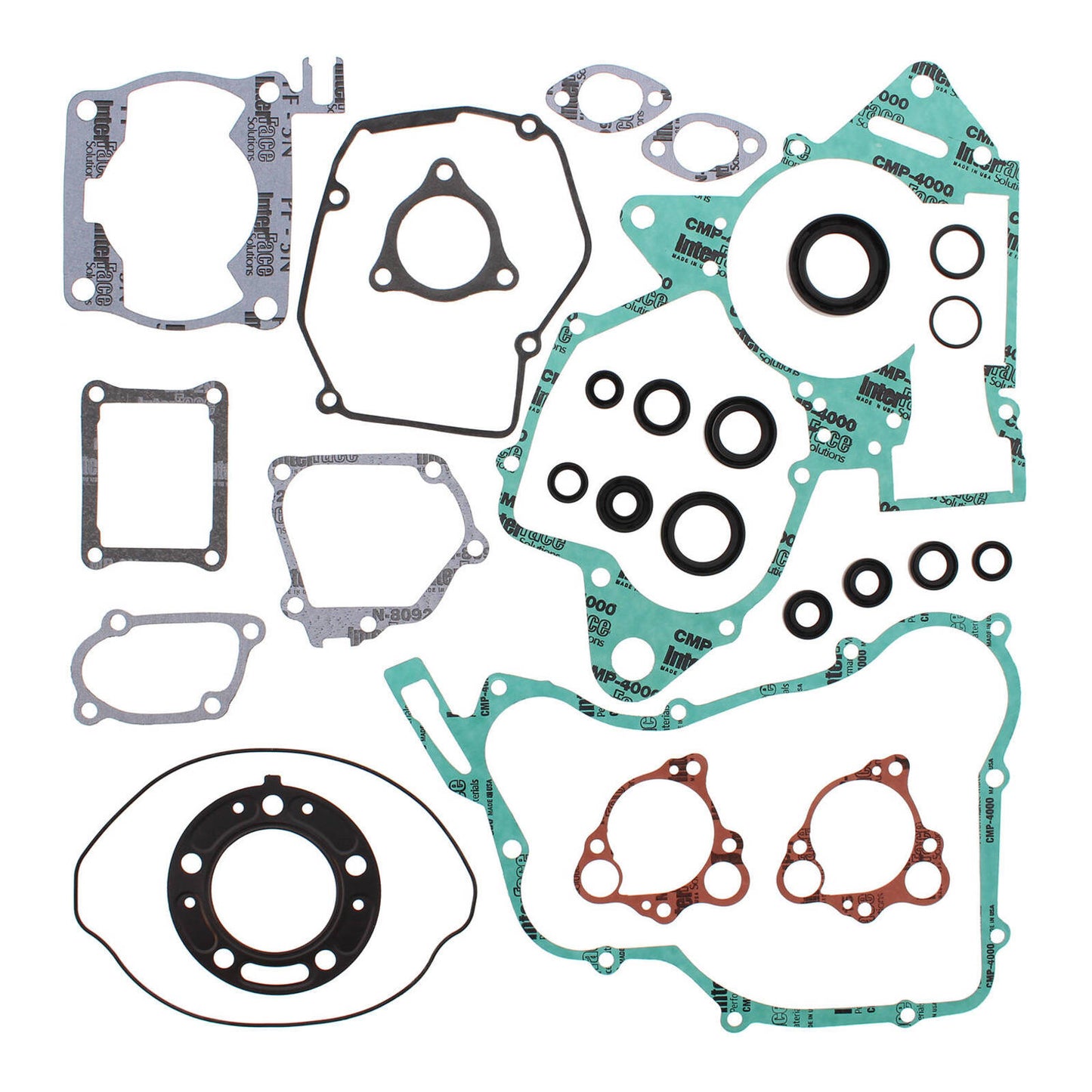 VERTEX COMPLETE GASKET SET W/ OIL SEALS HONDA
