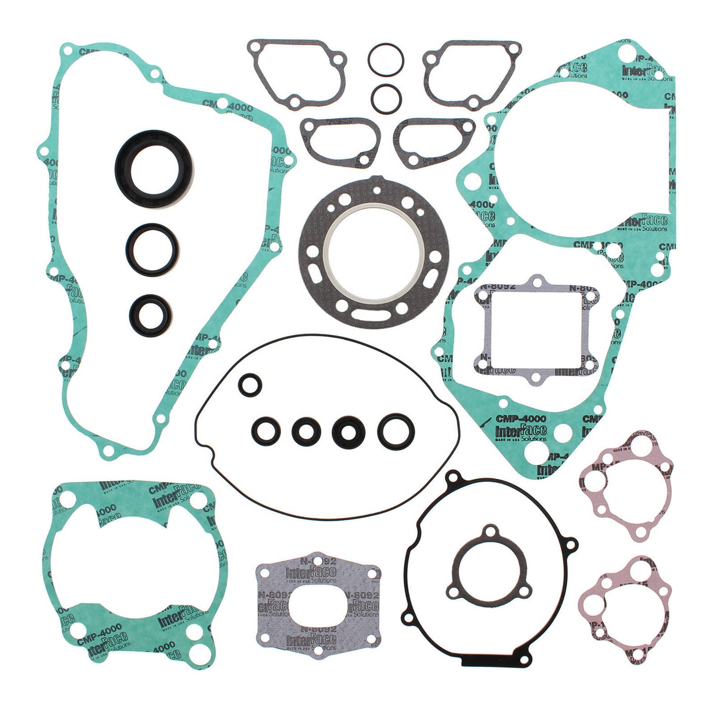 VERTEX COMPLETE GASKET SET W/ OIL SEALS HONDA