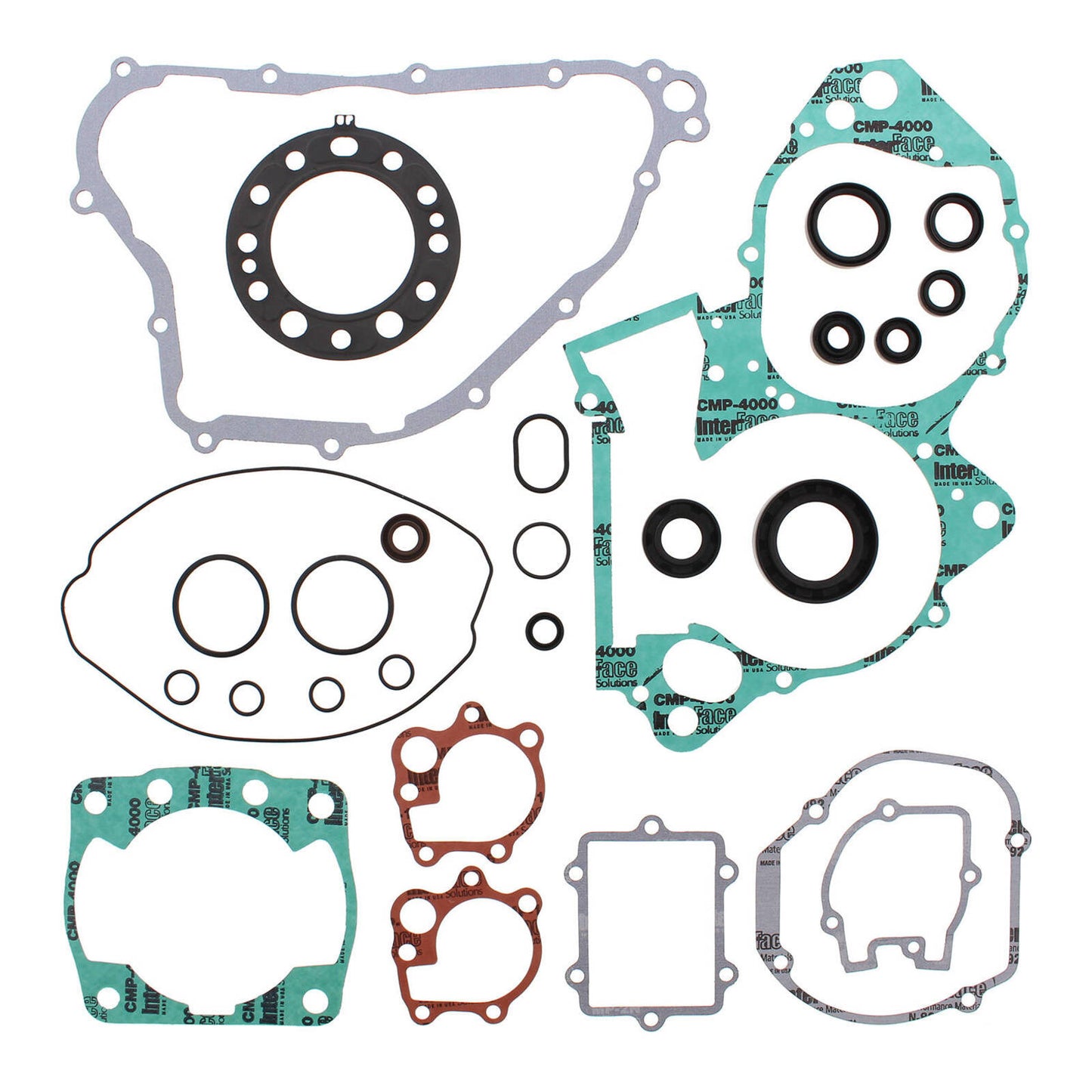 VERTEX COMPLETE GASKET SET W/ OIL SEALS HONDA