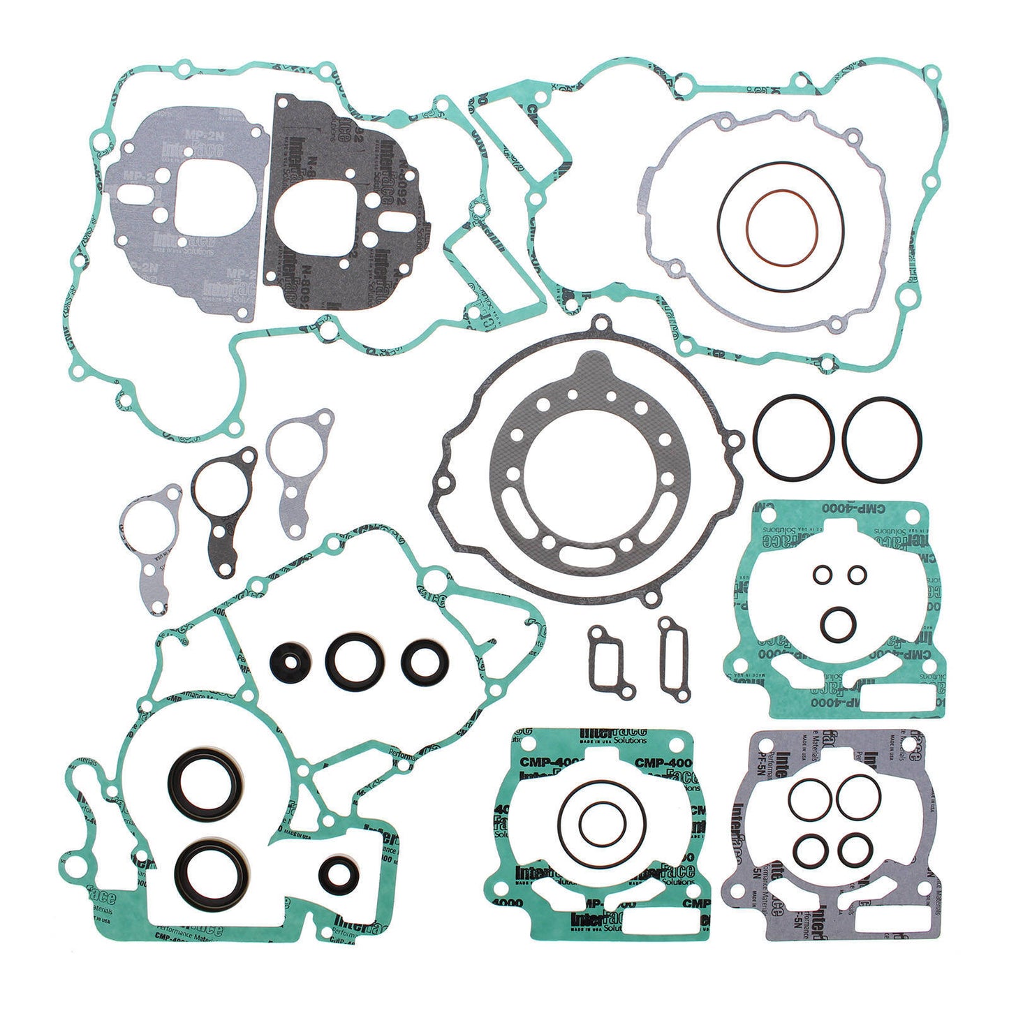 VERTEX COMPLETE GASKET SET W/ OIL SEALS KTM