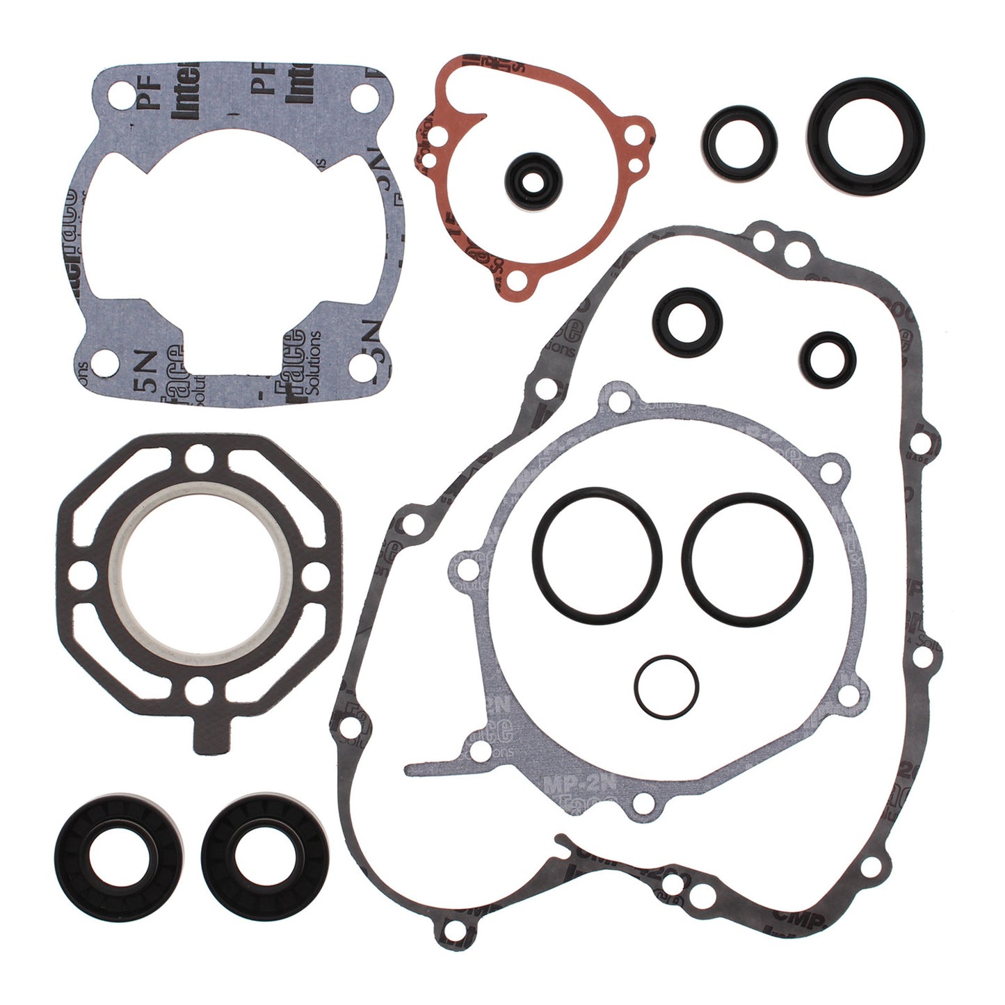 VERTEX COMPLETE GASKET SET W/ OIL SEALS KAWASAKI
