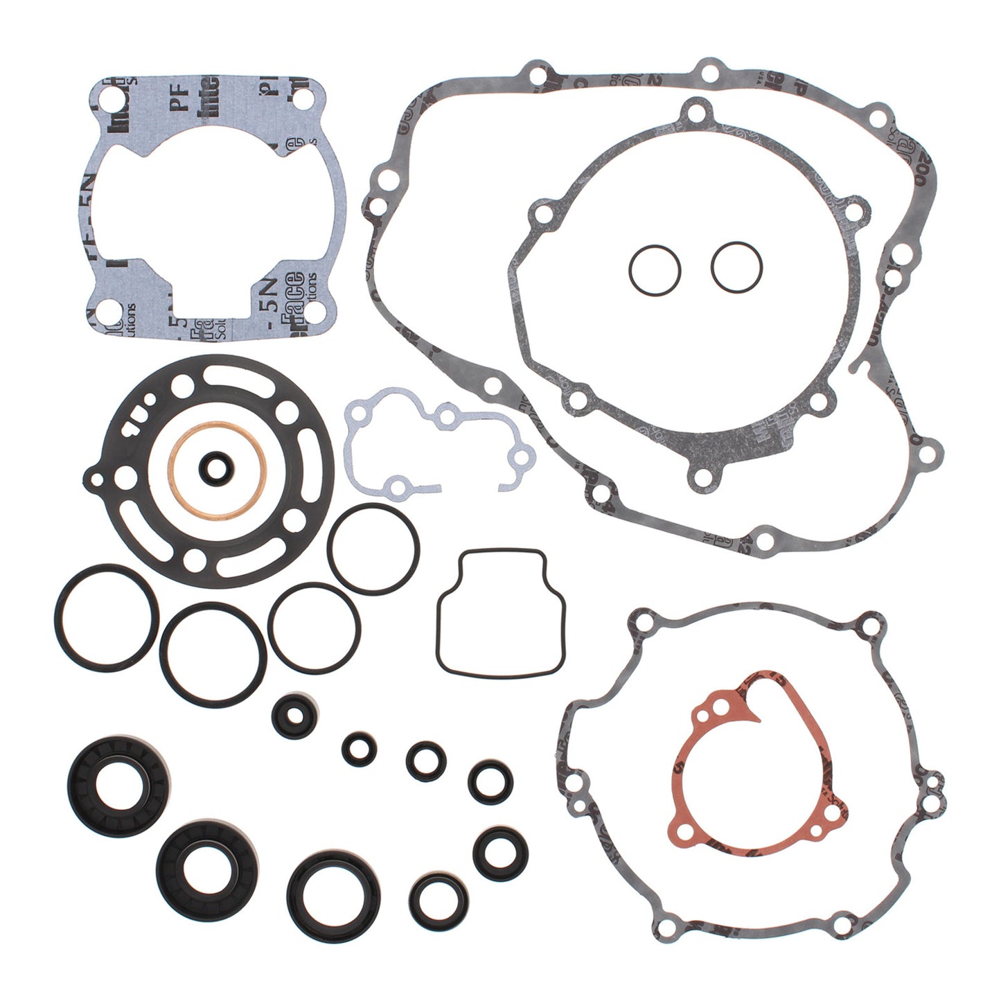 VERTEX COMPLETE GASKET SET W/ OIL SEALS KAWASAKI