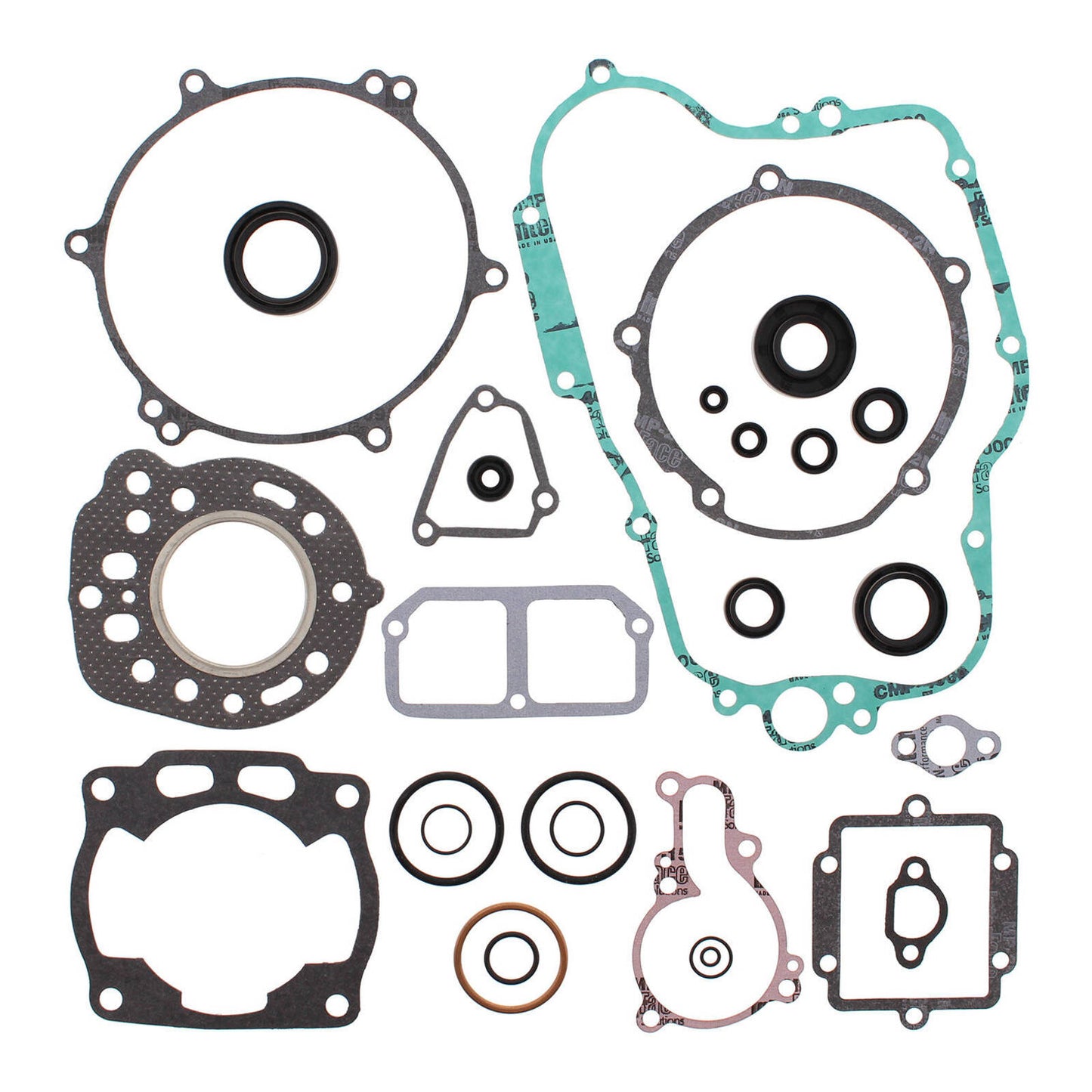 VERTEX COMPLETE GASKET SET W/ OIL SEALS KAWASAKI