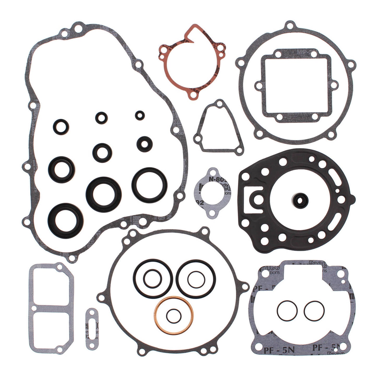 VERTEX COMPLETE GASKET SET W/ OIL SEALS KAWASAKI