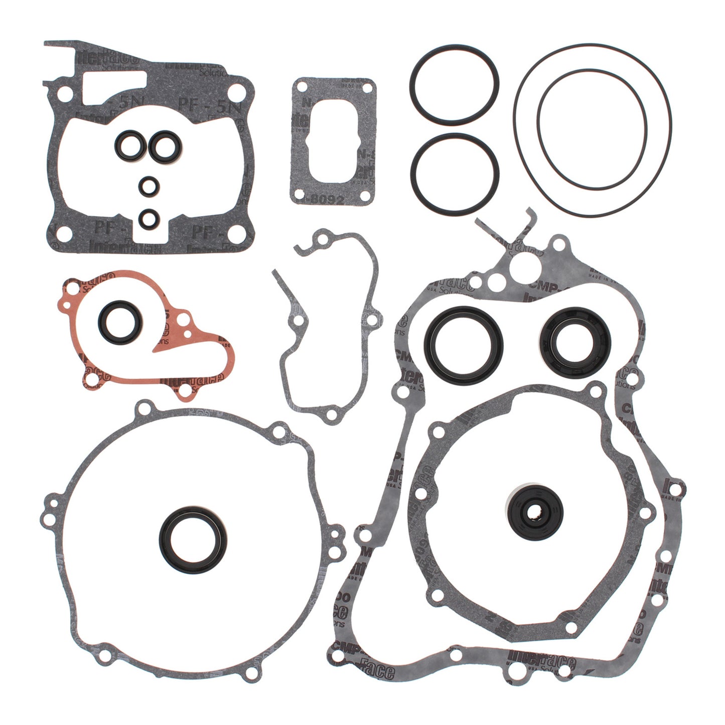 VERTEX COMPLETE GASKET SET W/ OIL SEALS YAMAHA