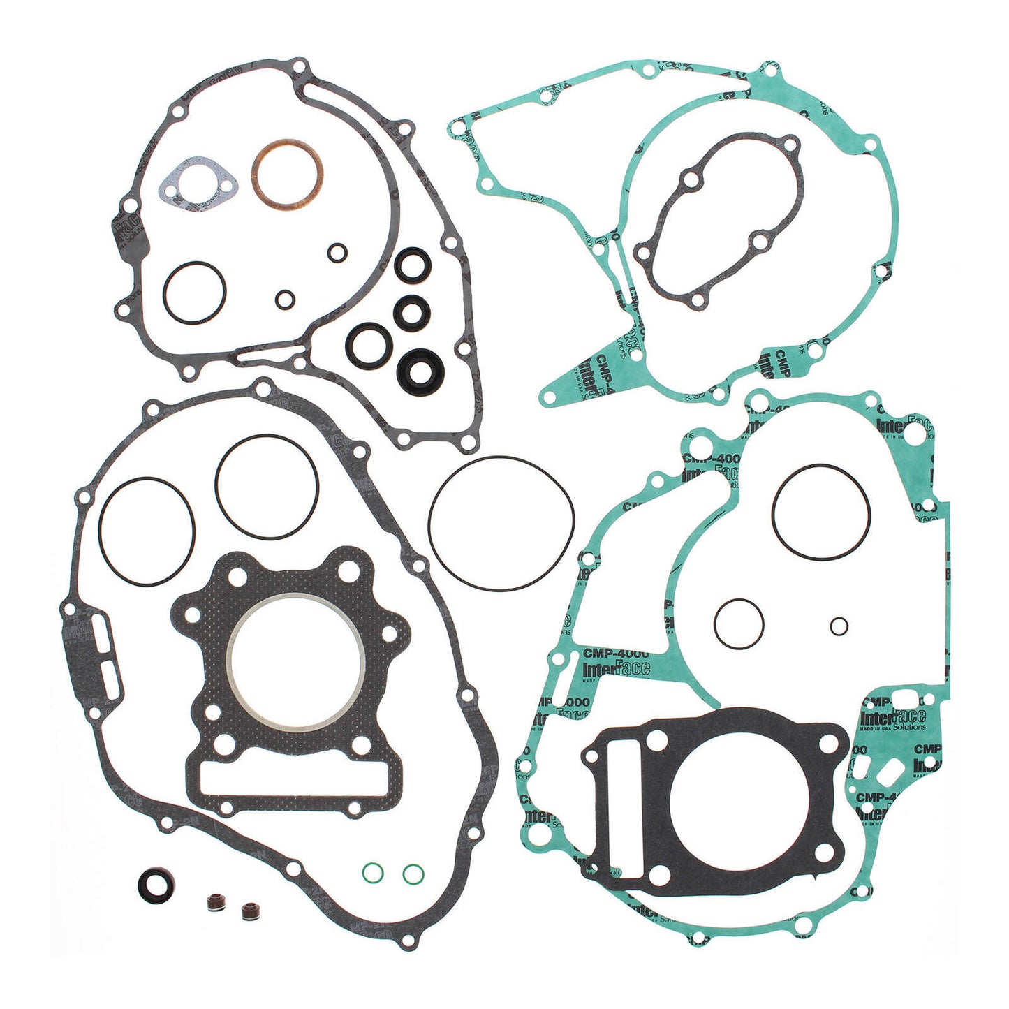 VERTEX COMPLETE GASKET SET W/ OIL SEALS HONDA