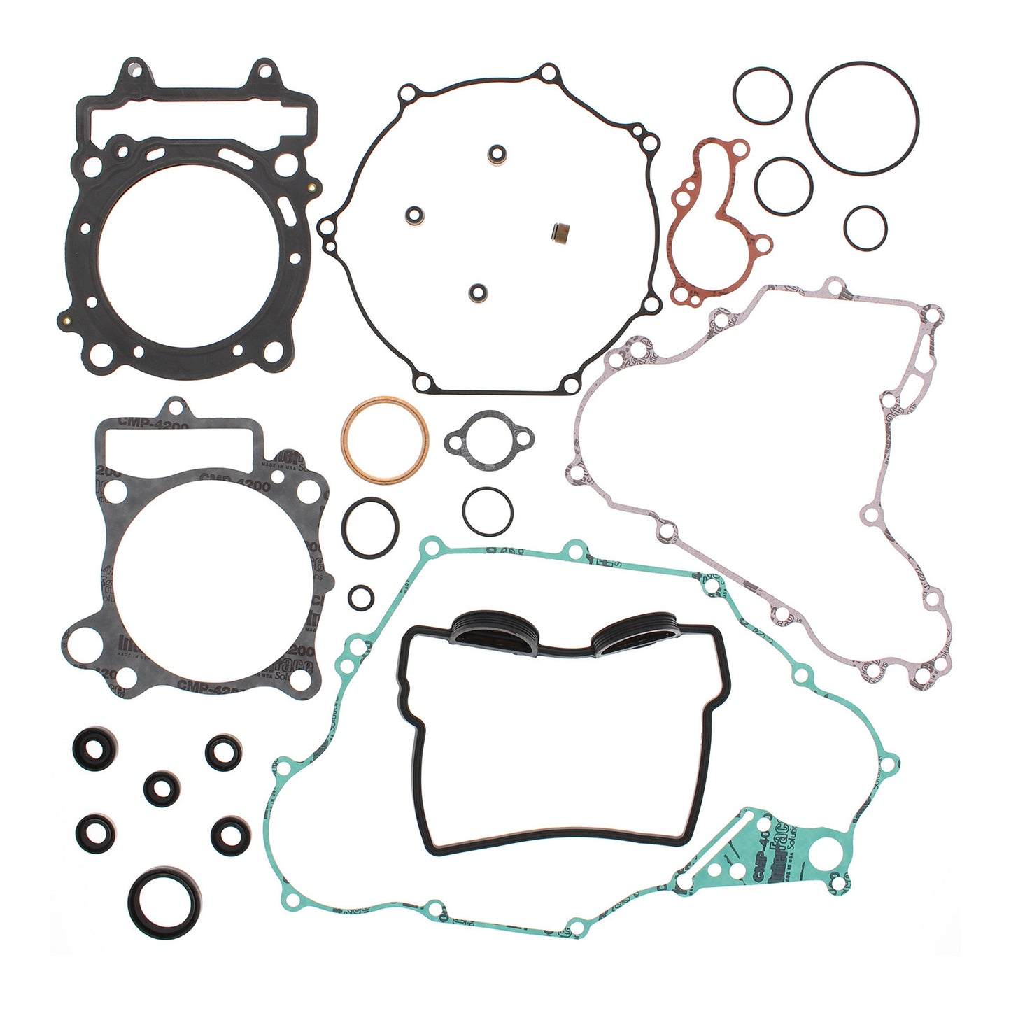 VERTEX COMPLETE GASKET SET W/ OIL SEALS KAWASAKI