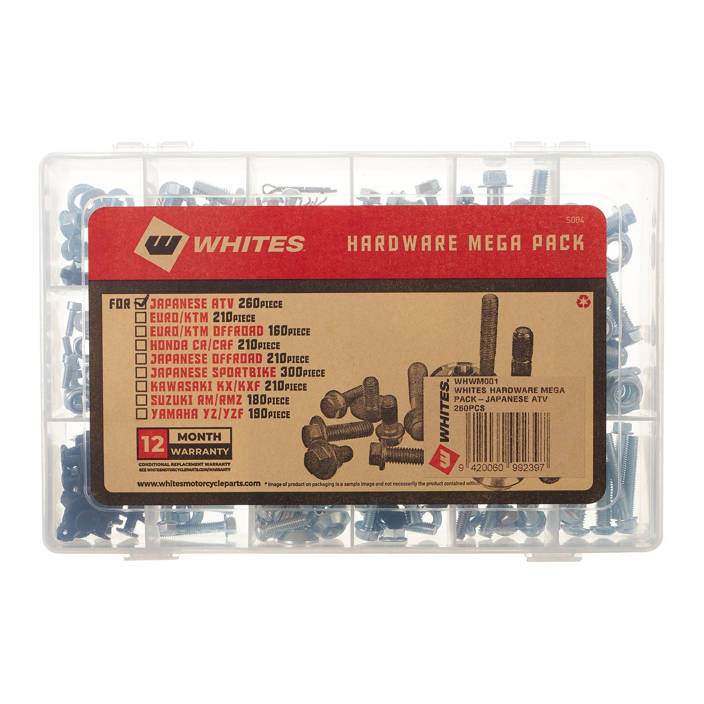 Whites Hardware Mega Pack - Japanese ATV 260PCS