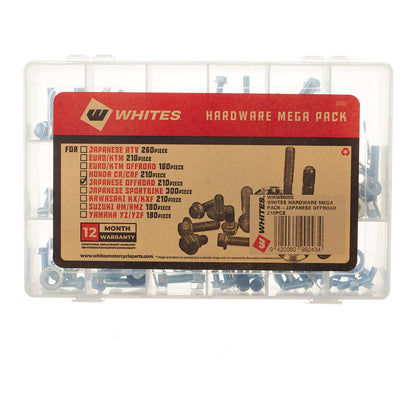 Whites Hardware Mega Pack - Japanese Offroad 210PCS