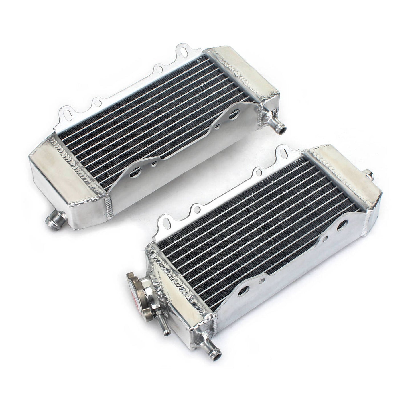WHITES RADIATORS KAW KX250F 04-05 PAIR