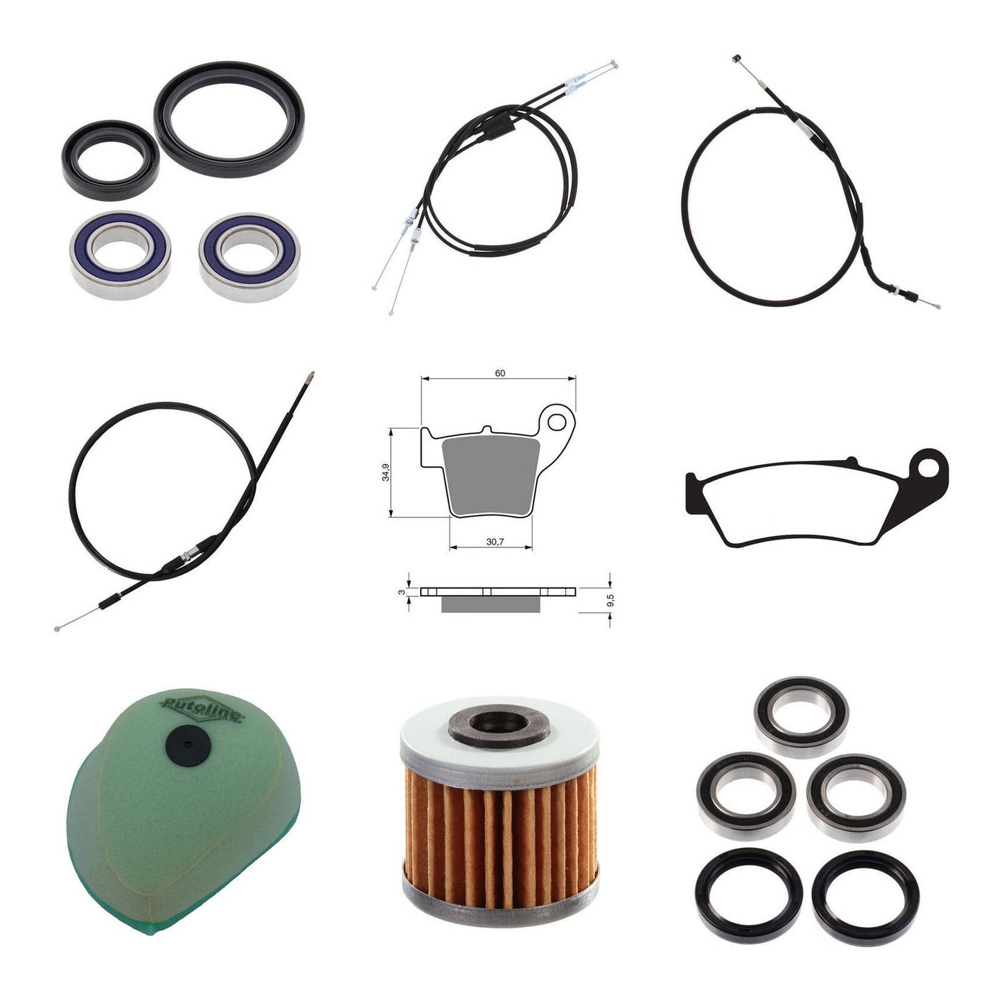 OFFROAD REFURB KIT - HON CRF250X 07