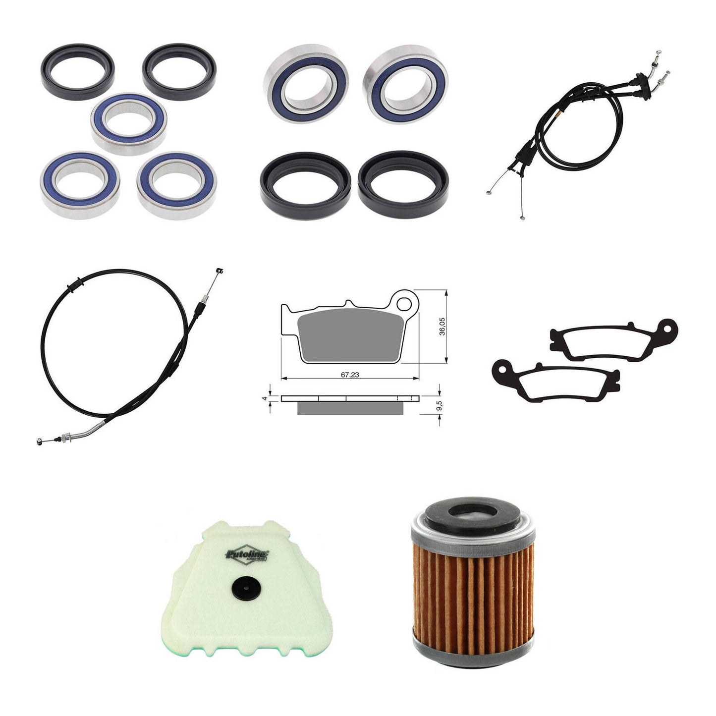 OFFROAD REFURB KIT - YAM YZ450F 18-20