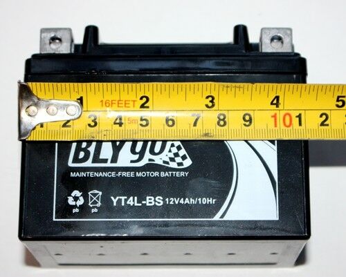 YT4L-BS 12V 4AH Battery 50cc 70cc 110cc PIT PRO TRAIL DIRT QUAD BIKE ATV BUGGY