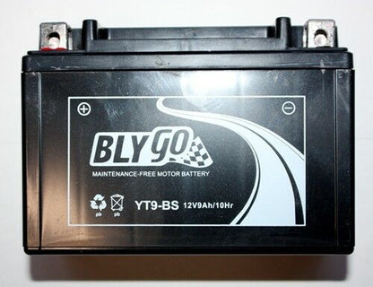 YT9-BS 12V 9AH Battery PIT PRO DIRT QUAD BIKE ATV BUGGY SCOOTER upgrade 6.5AH