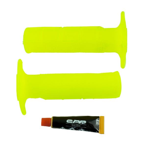Grips Off Road Half Waffle Neon Yellow