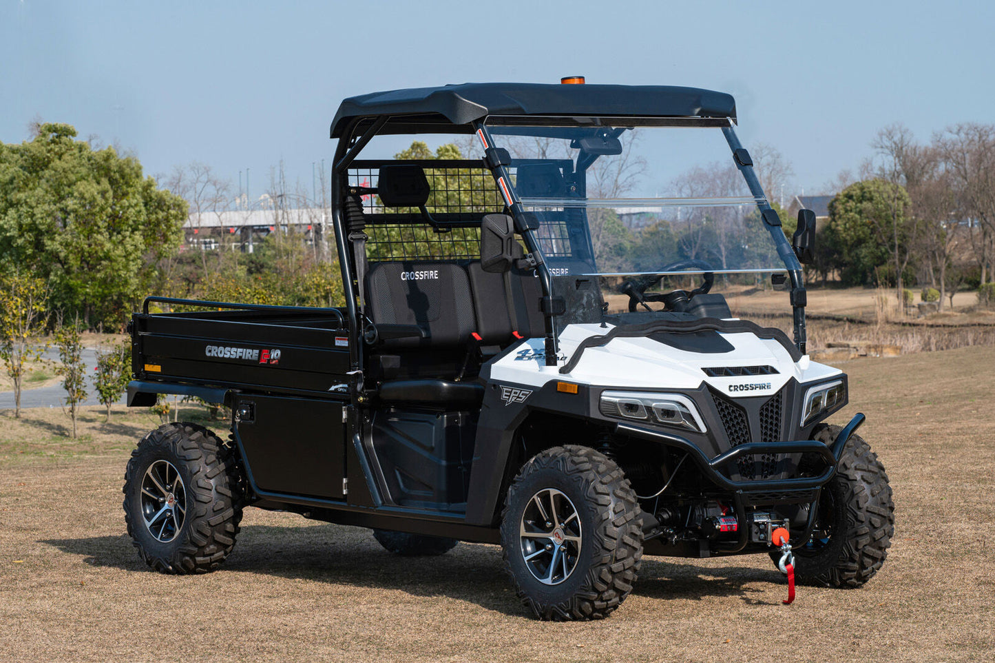 Crossfire E10 Cargo LWB – Extended Tray Electric 4WD UTV