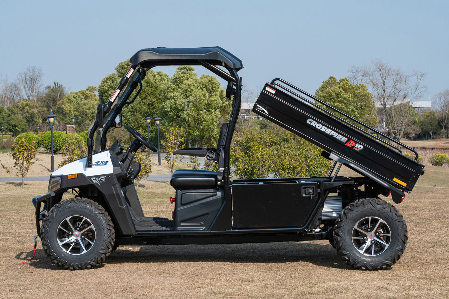 Crossfire E10 Cargo LWB – Extended Tray Electric 4WD UTV