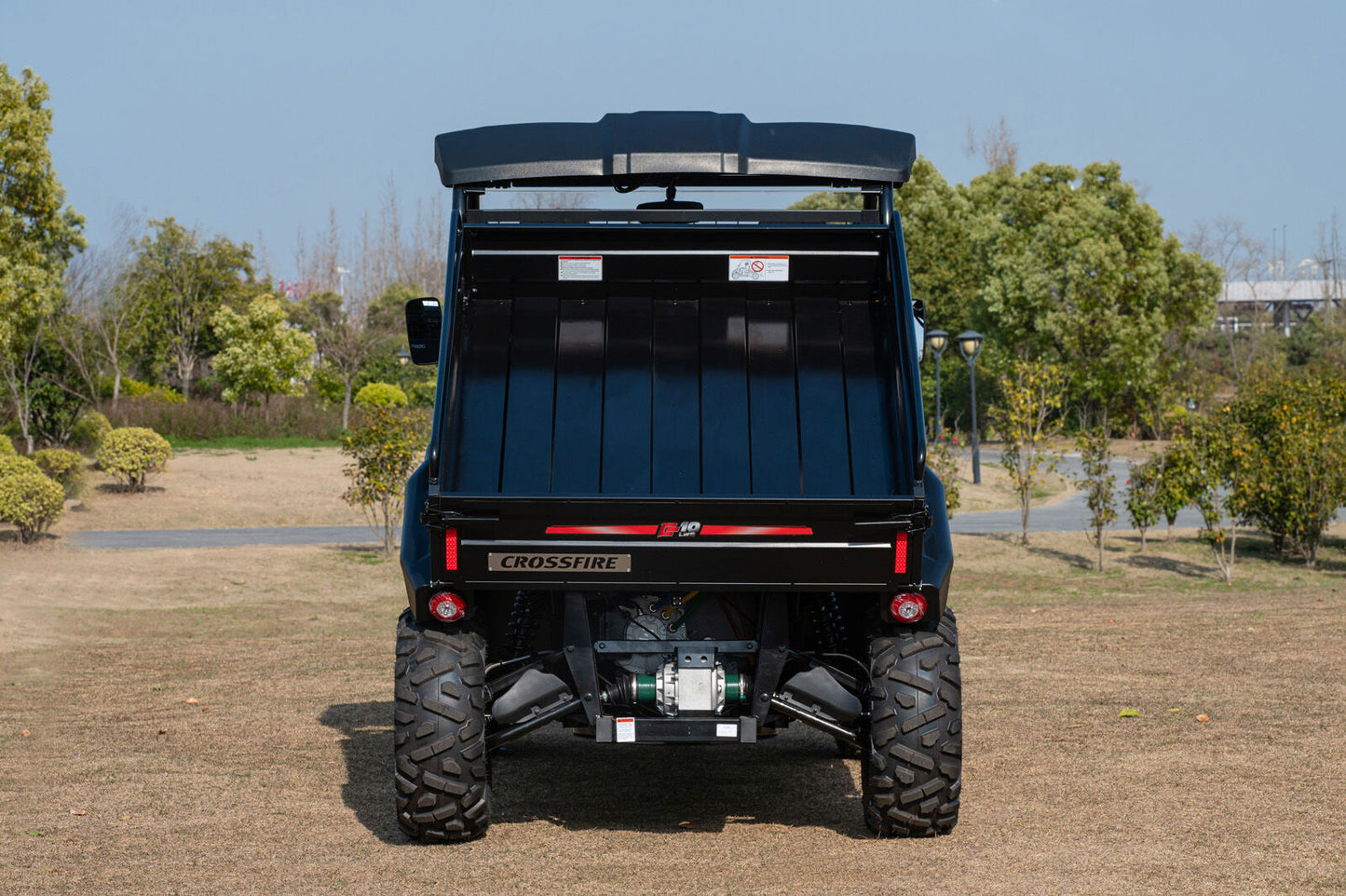 Crossfire E10 Cargo LWB – Extended Tray Electric 4WD UTV
