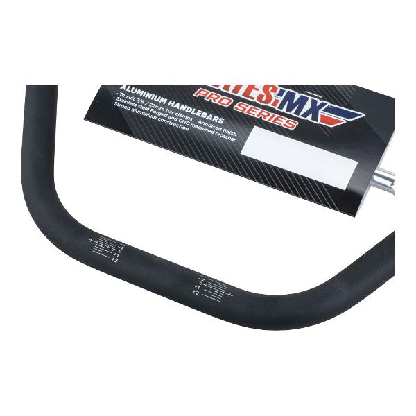 STATES MX Handlebar Pro Series Mini MX Bend Alloy Black