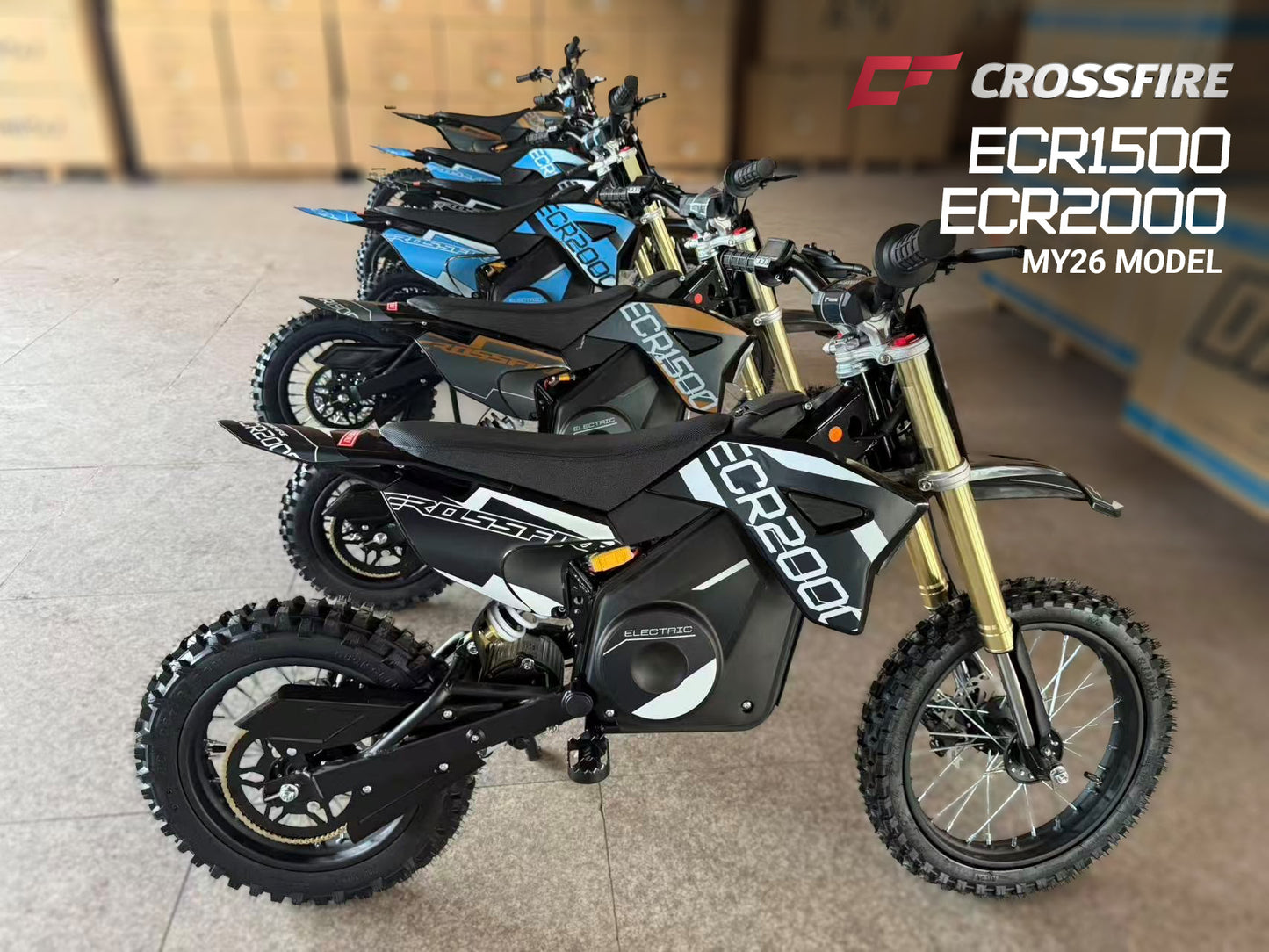 Crossfire ECR1500 Kids Electric Dirt Bike