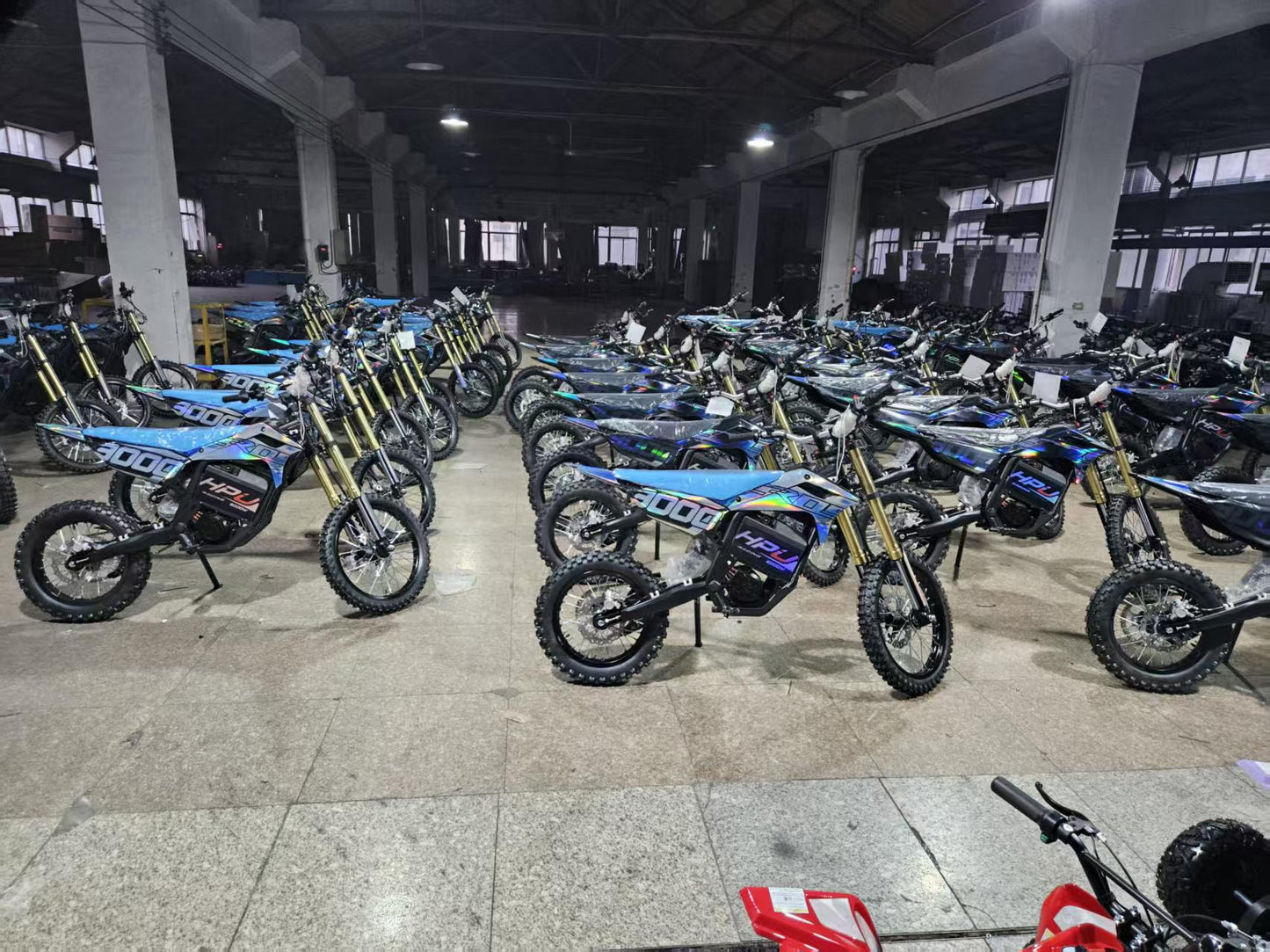 COMING SOON! NEW Crossfire ECR3000 HPU 8.6 HP Mid size Electric Dirt bike